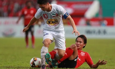 Long An 0-3 Hoàng Anh Gia Lai (Vòng 7 V-League 2017)
