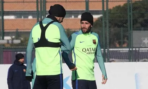 Luis Enrique lý giải nguyên nhân tiếp tục 'bỏ rơi' Aleix Vidal