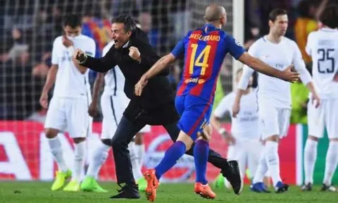 Luis Enrique tiết lộ bí quyết ngược dòng của Barcelona