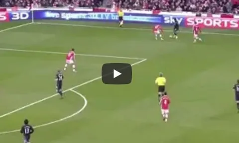 Luis Nani và bàn thắng cực đẹp vào lưới Arsenal
