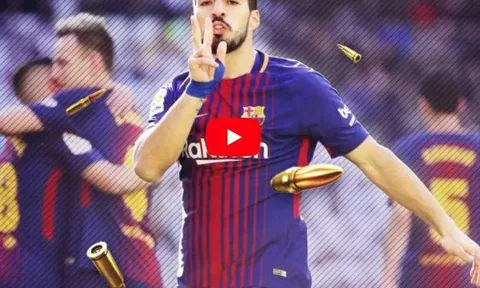 Luis Suarez chơi ra sao trong mùa 2017/18?