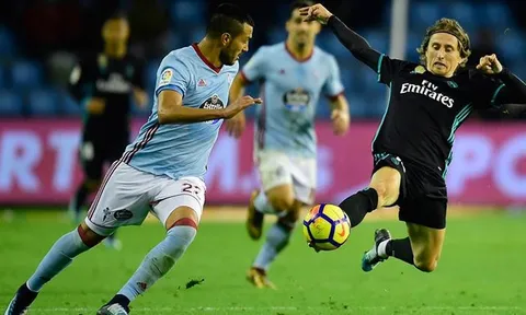 Luka Modric thể hiện ra sao vs Celta Vigo?