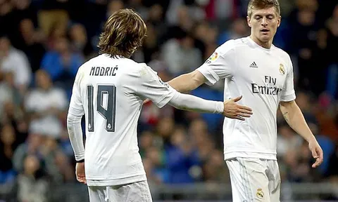 Luka Modric - Toni Kroos: Cặp đôi hoàn hảo của đội bóng Hoàng gia