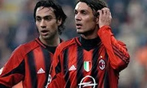 Maldini - Nesta, 2 bức tường thành vĩ đại của Milan