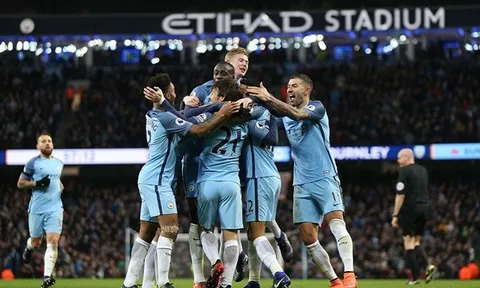 Man City 2-1 Burnley (Vòng 20 Premier League)