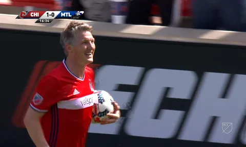 Màn ra mắt ấn tượng của Bastian Schweinsteiger tại Chicago Fire