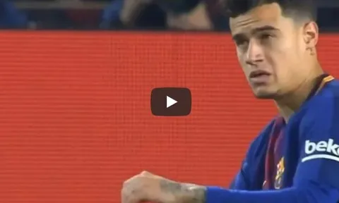Màn ra mắt Barcelona của Philippe Coutinho vs Espanyol