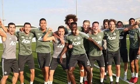 Dàn sao Man Utd 'quẩy' mạnh trong ngày cuối ở Dubai
