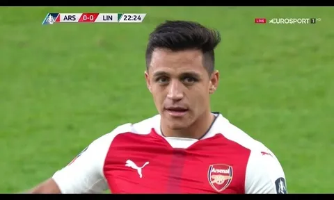 Màn trình diễn của Alexis Sanchez vs Lincoln