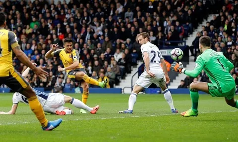 Màn trình diễn của Alexis Sanchez vs West Brom