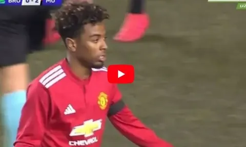 Màn trình diễn của Angel Gomes vs Brodarac (UEFA Youth League)