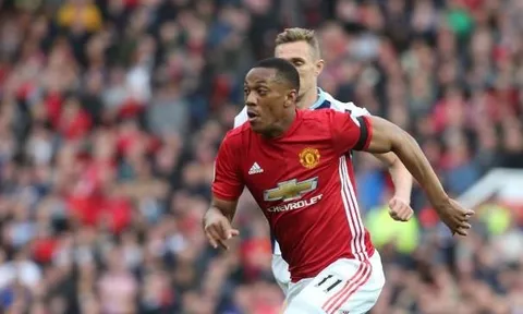 Màn trình diễn của Anthony Martial vs West Brom