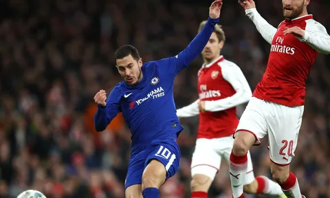 Màn trình diễn của Eden Hazard vs Arsenal