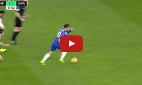 Màn trình diễn của Eden Hazard vs Swansea