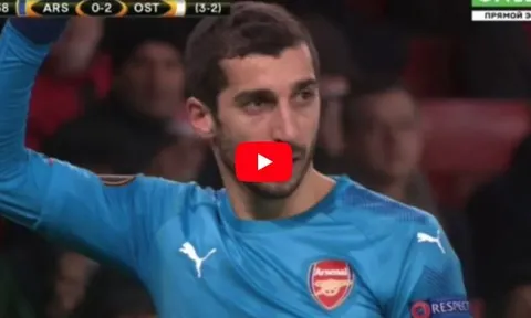 Màn trình diễn của Henrikh Mkhitaryan vs Ostersund