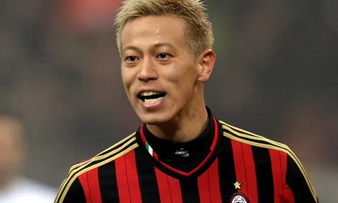 Màn trình diễn của Honda trong màu áo AC Milan