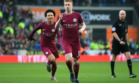 Màn trình diễn của Kevin De Bruyne vs Cardiff