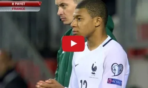 Màn trình diễn của Kylian Mbappe vs Luxembourg