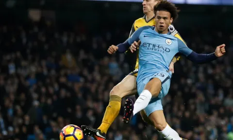 Màn trình diễn của Leroy Sané vs Arsenal