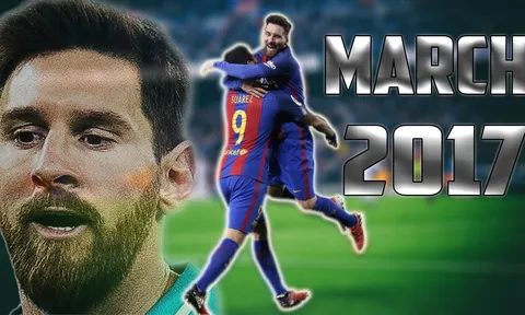 Màn trình diễn của Lionel Messi tháng 3