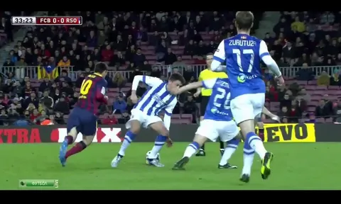 Màn trình diễn của Lionel Messi vs Real Sociedad
