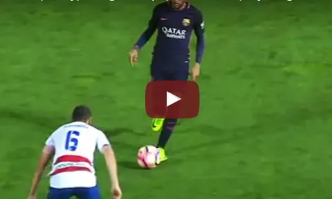 Pha đi bóng ảo diệu của Neymar trước Granada