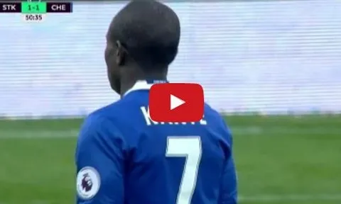 Màn trình diễn của N'Golo Kante vs Stoke City