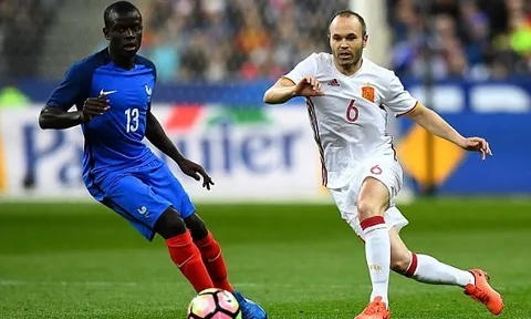 Màn trình diễn của N'Golo Kante vs Tây Ban Nha