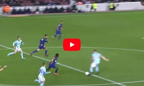 Màn trình diễn của Ousmane Dembele vs Celta Vigo