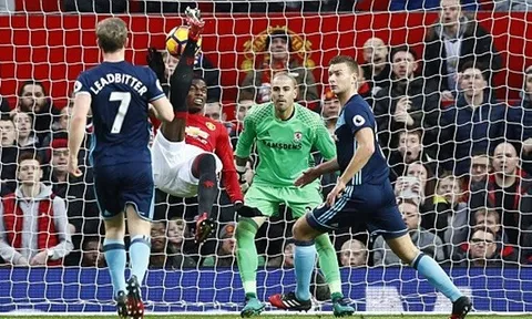 Màn trình diễn của Paul Pogba vs Middlesbrough