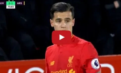 Màn trình diễn của Philippe Coutinho vs Arsenal