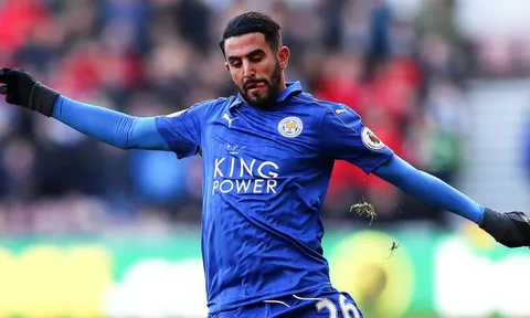 Màn trình diễn của Riyad Mahrez trước Derby County