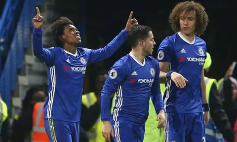 Màn trình diễn xuất thần của Willian trước Stoke City