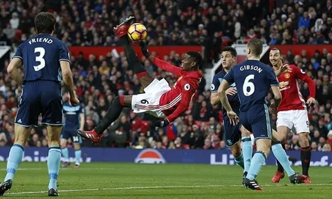 Man Utd 2-1 Middlesbrough (Vòng 19 Ngoại hạng Anh)