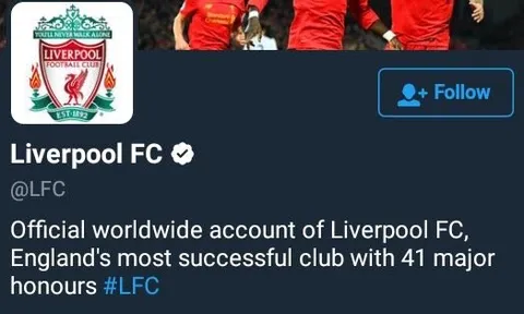 Man Utd yêu cầu Liverpool phải đổi ngay thông tin trang chủ
