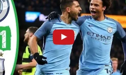 Manchester City 5-1 Huddersfield (đá lại vòng 5 FA Cup)
