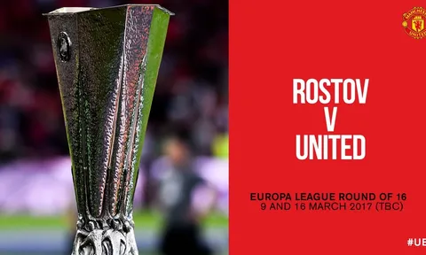 Manchester United 'khóc ròng' sau bốc thăm Europa League