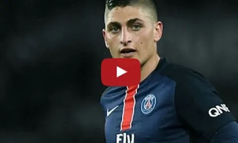Marco Verratti chơi cực hay trong trận PSG 4-0 Barcelona