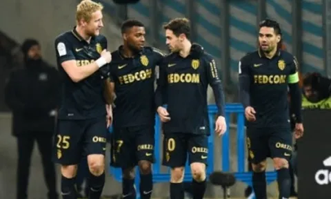 Marseille 1 - 4 Monaco (vòng 20 Ligue 1)