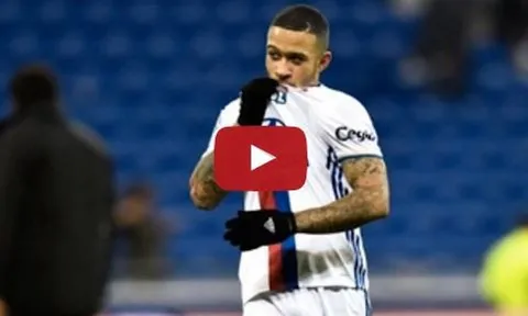 Memphis Depay chơi cực hay trong trận Lyon 4-0 Nancy