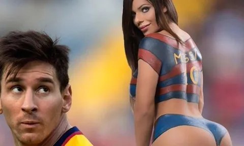 Messi bào chữa khó nghe, người đẹp tin sái cổ
