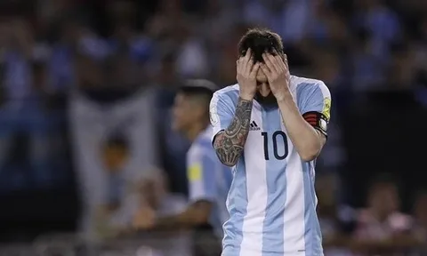 Messi bất lực trước phán quyết của FIFA