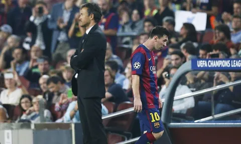 Messi chê thậm tệ HLV Enrique