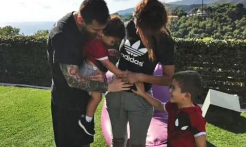 Messi công bố tên của thiên thần thứ 3