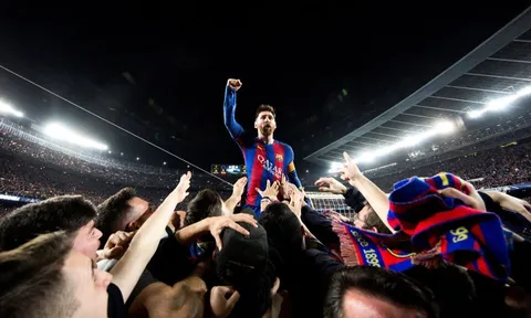Messi tri ân tác giả bức ảnh đẹp trận thắng PSG
