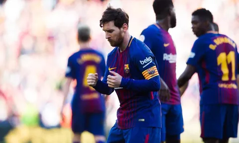 Messi ghi bàn trận thứ 6 liên tiếp cho Barca