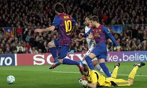 5 năm trước, Messi lập kỷ lục ghi 5 bàn ở trận đấu Champions League