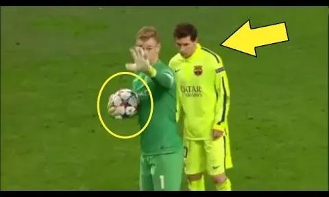 Messi, Nani và những cầu thủ mưu đồ 'troll' thủ môn