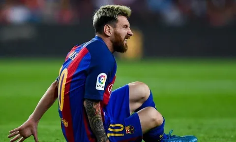 Messi, Ronaldo đi liền với những chấn thương rùng rợn
