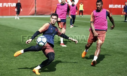 Messi vắng mặt ở buổi tập của Barca sau khi hạ sát Chelsea